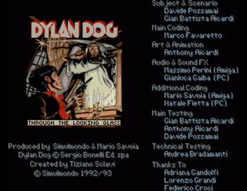 Dylan Dog - Through the Looking Glass_Disk1 screen shot title